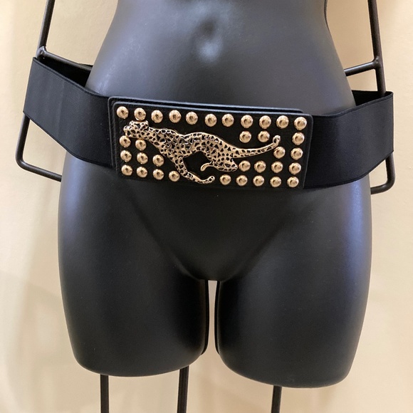 torrid Accessories - Torrid Cheetah Elastic Belt, Size 1X